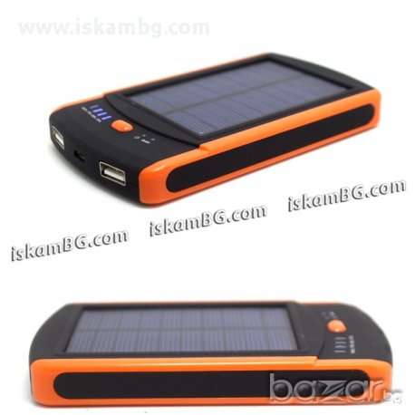 Соларна Външна батерия 6000mAh - код 1059, снимка 5 - Външни батерии - 13434119