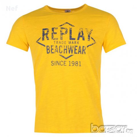 Нова тениска Replay Beachwear T Shirt, оригинал, снимка 5 - Тениски - 15264207