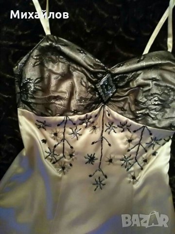 Бална официална рокля с дантела