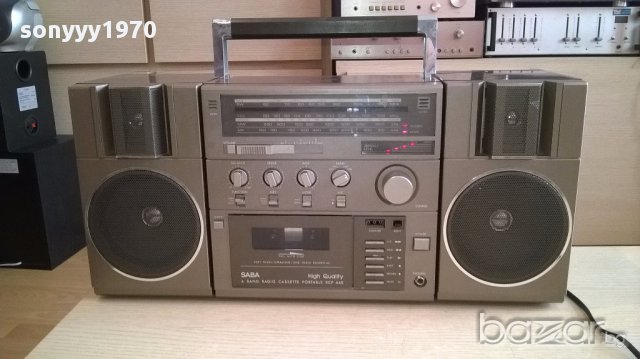 saba rcp-640 germany-ретро машина-внос швеицария, снимка 9 - Ресийвъри, усилватели, смесителни пултове - 17775335