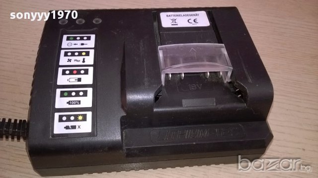 Lithium-tec lykc-008832 battery charger-внос швеицария, снимка 2 - Други инструменти - 13013615