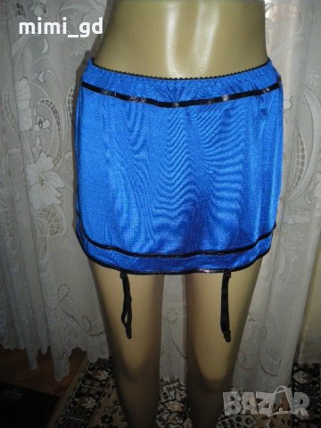 НАМАЛЕН!Жартиерен колан в син цвят, снимка 5 - Бельо - 21997271