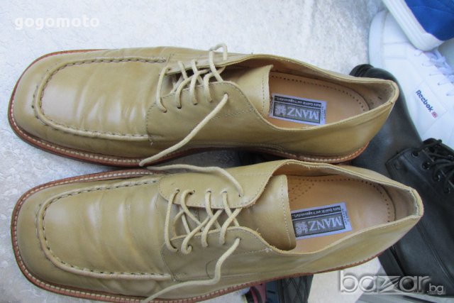 BIG BOY MANZ original, N- 46 - 47, MADE in GERMANY, 100% висококачествена естествена кожа, снимка 6 - Официални обувки - 17887160