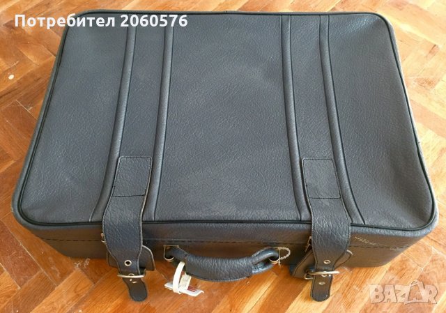 Кожен куфар, снимка 1 - Куфари - 25654436