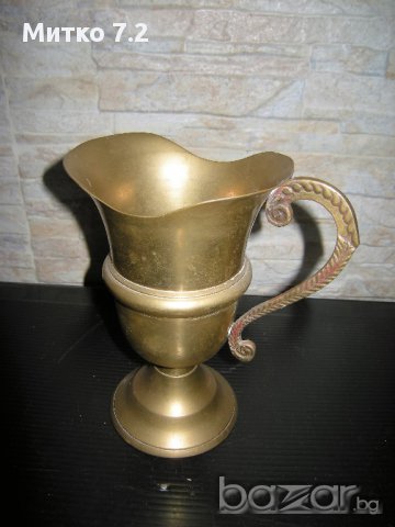 Месингова кана, снимка 3 - Други ценни предмети - 17082078