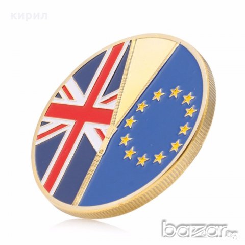 МОНЕТА БРЕКЗИТ, снимка 2 - Нумизматика и бонистика - 20264173