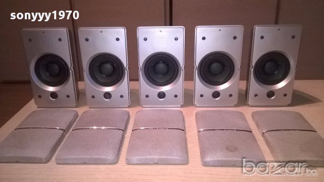 Sharp cp-cn400-8ohms/45watt-5бр-17х10х10см-внос швеицария, снимка 7 - Тонколони - 17513544