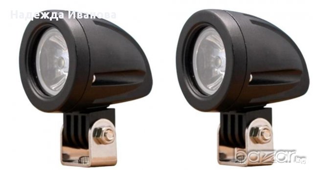 Офроуд мощен прожектор, фар 10 вата