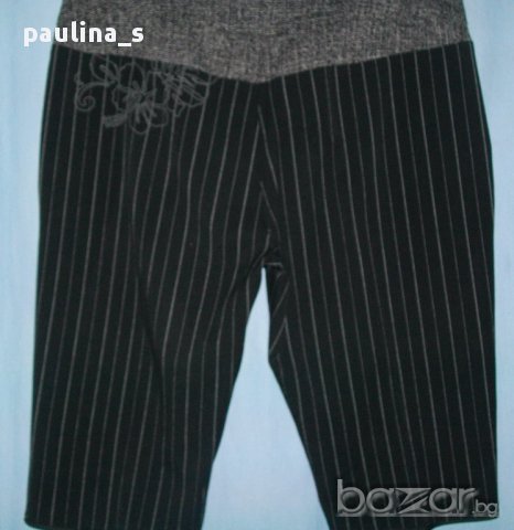 Дизайнерски бермуди ”Visual” design / голям размер , снимка 11 - Къси панталони и бермуди - 14901949