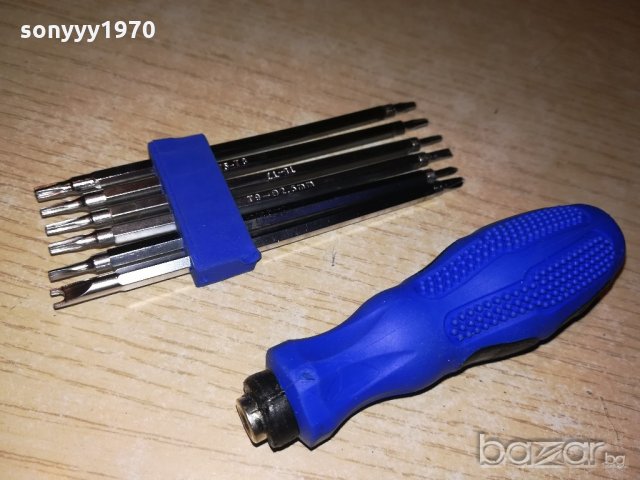 отвертка с 6х2 специфични накраиника-16см