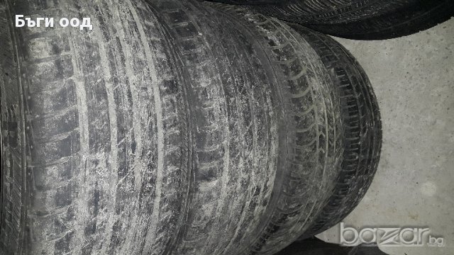 4бр дуралуминеви джанти 4х100 R15 с летни гуми , снимка 2 - Гуми и джанти - 16245966