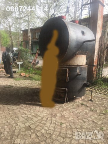 Котел на Твърдо гориво 555кв метрови дърва въглища пелети с горелка