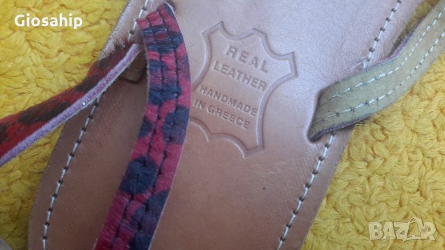 Нови кецове Bulldozer и дамски сандали от гьон ръчна изработка, снимка 6 - Кецове - 15778713