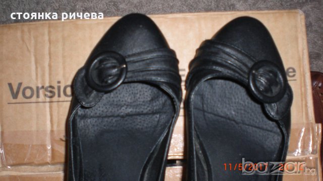 продавам дамски обувки, естествена кожа, снимка 2 - Дамски ежедневни обувки - 18239132