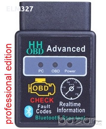 Най новия! ELM327 Pro OBD2 Bluetooth универсален кодчетец за автодиагностика - Professional Edition, снимка 1 - Аксесоари и консумативи - 8411292