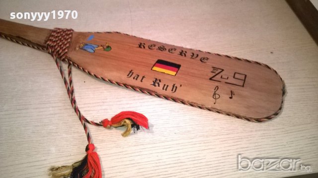 АНТИК-Немско гребло-100х13см-внос швеицария, снимка 8 - Антикварни и старинни предмети - 17304548