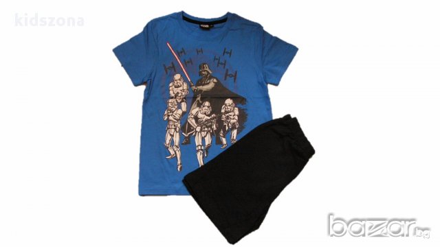 Детска пижама к.р. Star Wars за 6 и 12 г. - М1-3, снимка 1 - Детски пижами - 14270045