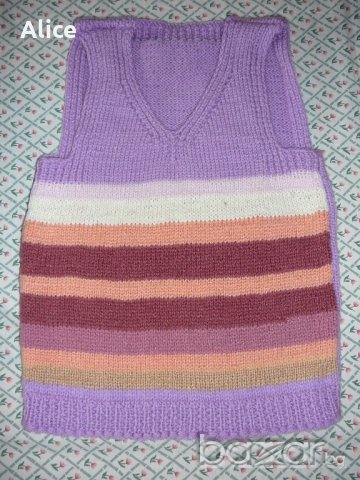 Ново плетено пуловерче - ръст до 110 см, снимка 2 - Други - 19991991