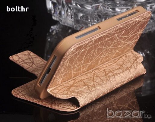 ЛУКСОЗЕН КОЖЕН ТЕФТЕР ЗА MICROSOFT LUMIA 535 С ПРОЗОРЕЦ, снимка 2 - Калъфи, кейсове - 9302998