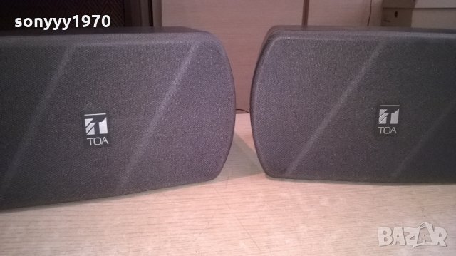 toa model f-150g made in japan-2x120w/8ohm-внос англия, снимка 10 - Тонколони - 22524850