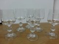 Ретро кристални чаши за вино , снимка 2