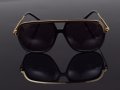 Слънчеви очила GUCCI Rectangular-frame metal, снимка 1 - Слънчеви и диоптрични очила - 24791028