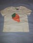 Детска тениска с щампа ягода, нова, размер 140
