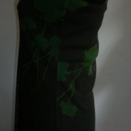 Рокля на зелени цветя , снимка 10 - Рокли - 18556559