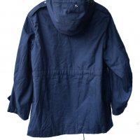 KLU Seyntex мъжко ватирано яке палто с подвижна подплата и качулка тъмно синьо, снимка 3 - Якета - 23560497