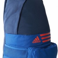 Нова раница Adidas 3 Stripes DER Backpack Dark Blue, снимка 3 - Чанти - 19215641