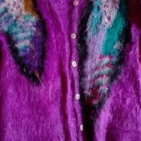 Топли ръчно плетени блузи, снимка 1 - Жилетки - 19181406
