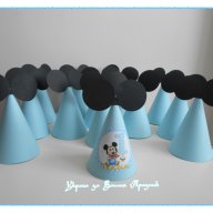 парти шапки Мики МАус за детски рожден ден, снимка 1 - Други - 15501228