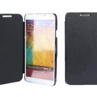 Нов флип кейс от Пвц за Samsung Galaxy Note 3 N9000 ,n9002, N9005 -черен, снимка 1 - Калъфи, кейсове - 10990081