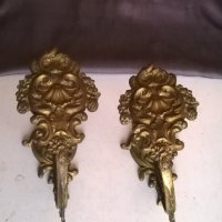 две барокови закачалки , снимка 1 - Антикварни и старинни предмети - 23243956