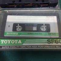 TOYOTA SF 60 аудио касети, снимка 1 - Аудиосистеми - 18917369