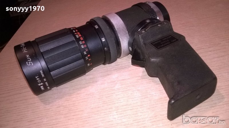 sun opt.hi-tele zoom lens-made in japan-внос швеицария, снимка 1