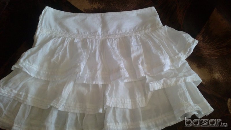 Бяла лятна пола, снимка 1