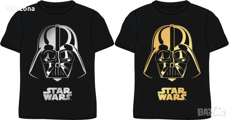 Детска тениска Star Wars за 8 и 10 г. - М 23-24, снимка 1
