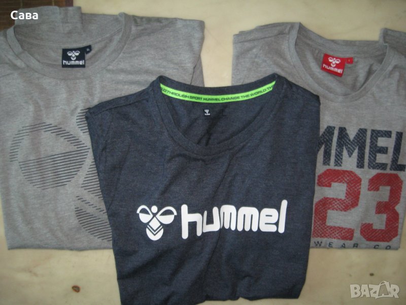 Тениски HUMMEL    мъжки,Л и ХЛ, снимка 1