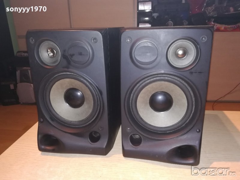 jvc sp-s20bk-made in belgium-2бр-27х20х17см-внос швеицария, снимка 1