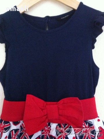 2 бр. красива рокля на сърца на George за 2-3 г и 5-6 г, снимка 3 - Детски рокли и поли - 10884161