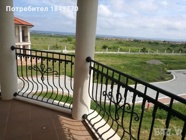  Панорамна гледка към Бургаския залив.Парцел 500м2 Поморие. Адрес: HG9X+CW поземлен имот с проект   , снимка 1 - Парцели - 21829718