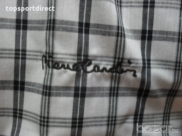 P.Cardin 100%original Мъжка риза къс ръкав НОВО внос Англия. , снимка 7 - Ризи - 20867289