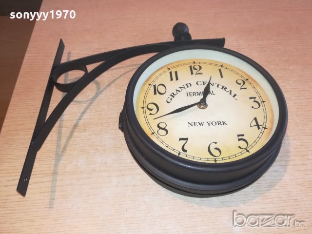 grand central terminal-new york-двоен часовник-внос швеицария, снимка 3 - Колекции - 21178624