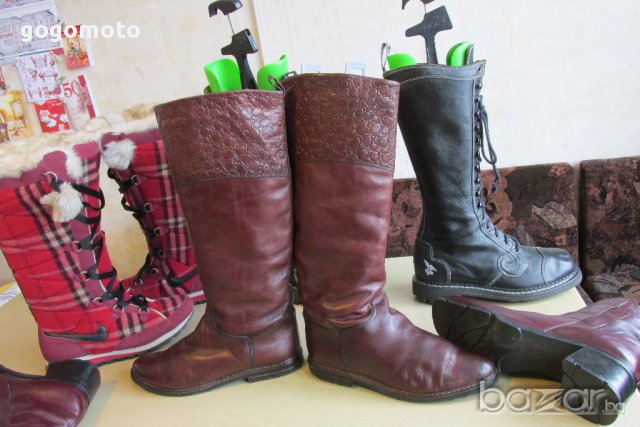 дамски ежедневен ботуш, made in EUROPE, N- 39, 100% висококачествена естествена кожа,GOGOMOTO.BAZAR, снимка 9 - Дамски ботуши - 17044139