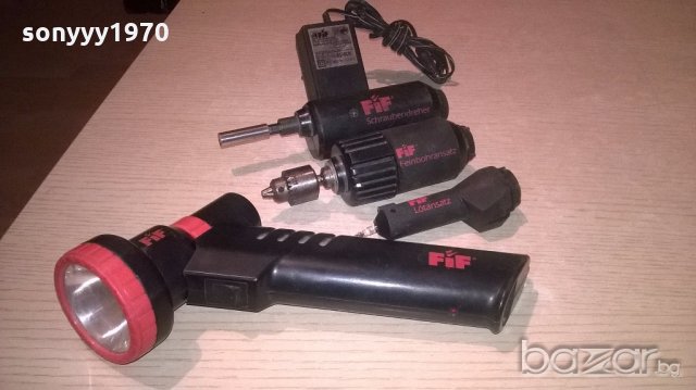 fif-прожектор+бормашина+винтоверт+поялник-внос швеицария