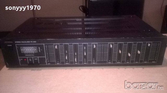 macwatts fs-c40 stereo equalizer-внос швеицария, снимка 3 - Ресийвъри, усилватели, смесителни пултове - 19857749