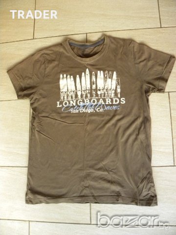 тениска къс ръкав  Longboards REDFORD, 100% памук , снимка 1 - Тениски - 18185008