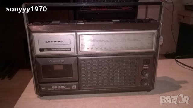 grundig type rr200-ретро колекция-внос швеицария