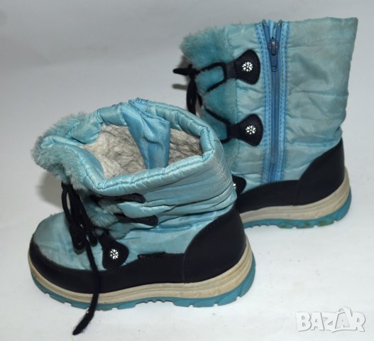 Snowboot детски ботушки сини ботуши, снимка 3 - Детски боти и ботуши - 25133158